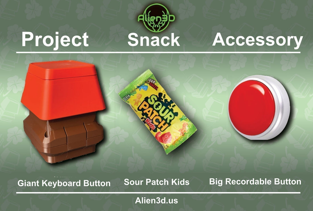 March 2025 - Giant Mechanical Keyboard Button